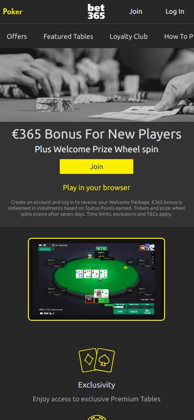  bet365 poker free spins